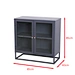 steel sideboard cabinet